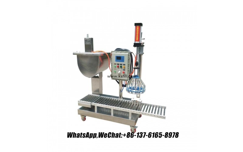 桶裝機出售 5 加侖工業(yè)液體產(chǎn)品自動灌裝機 2
