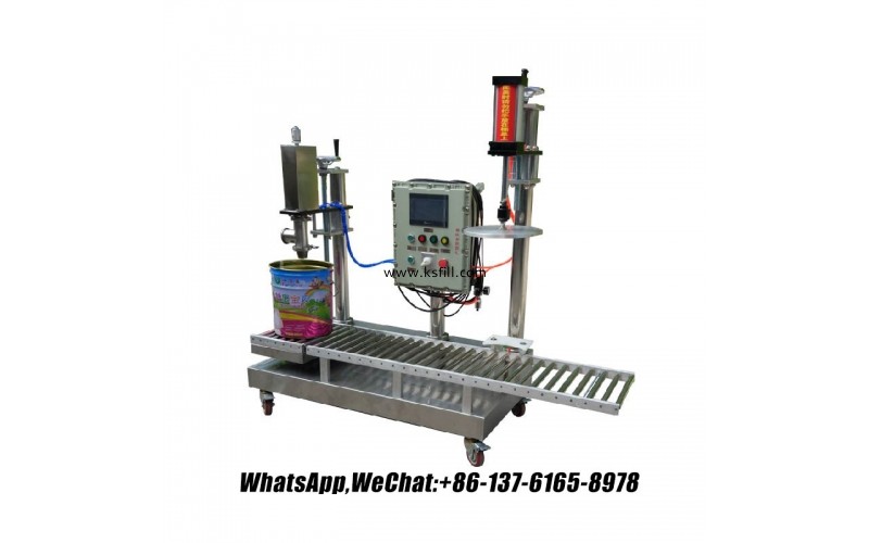 用于工業(yè)包裝的先進 IBC 手提袋灌裝機